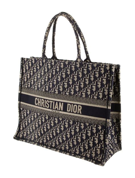 christian dior shopping bag blue|christian dior oblique bag.